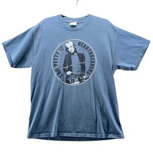 Vintage Tom Petty Shirt Womans Large Vintage 2001 Concert Band Tees Rock‎